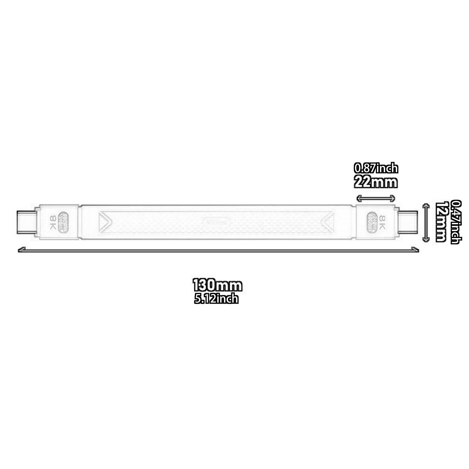 Gaming Console Connect With Phone - USB C to USB C Nylon