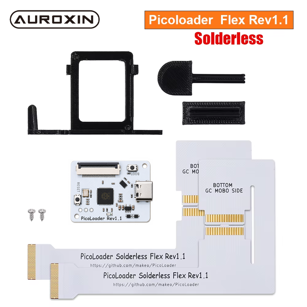 Gaming Console Gta - PicoLoader Flex Rev1.1 Solderless Cable Open