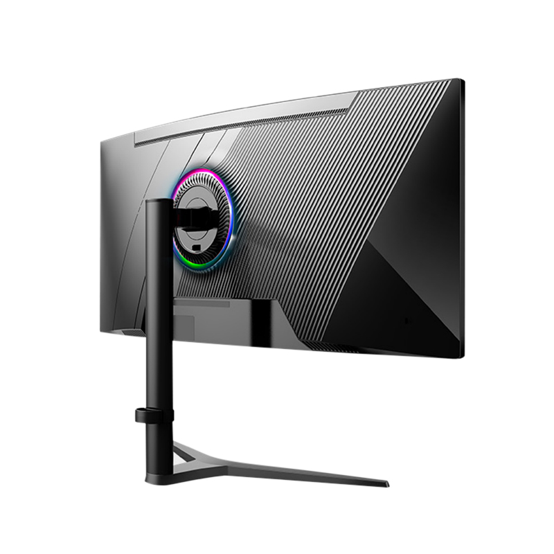 Gaming Console And Monitor - 34-Inch 4K 165Hz curved screen desktop