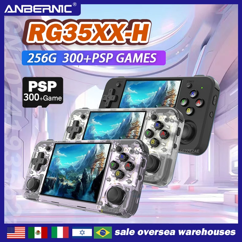 Gaming Console Gta - ANBERNIC RG35XX H Hand-held Consoles 3.5-inch