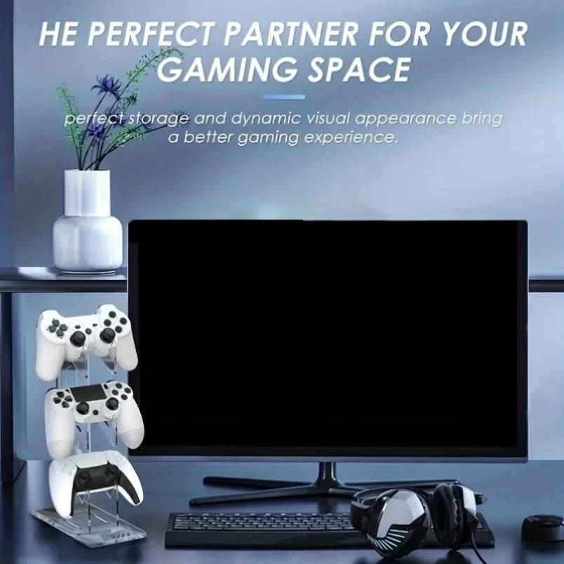 Gamepad Stand 3 Tier Headset H - đánh giá và giá Gaming Console Organizer