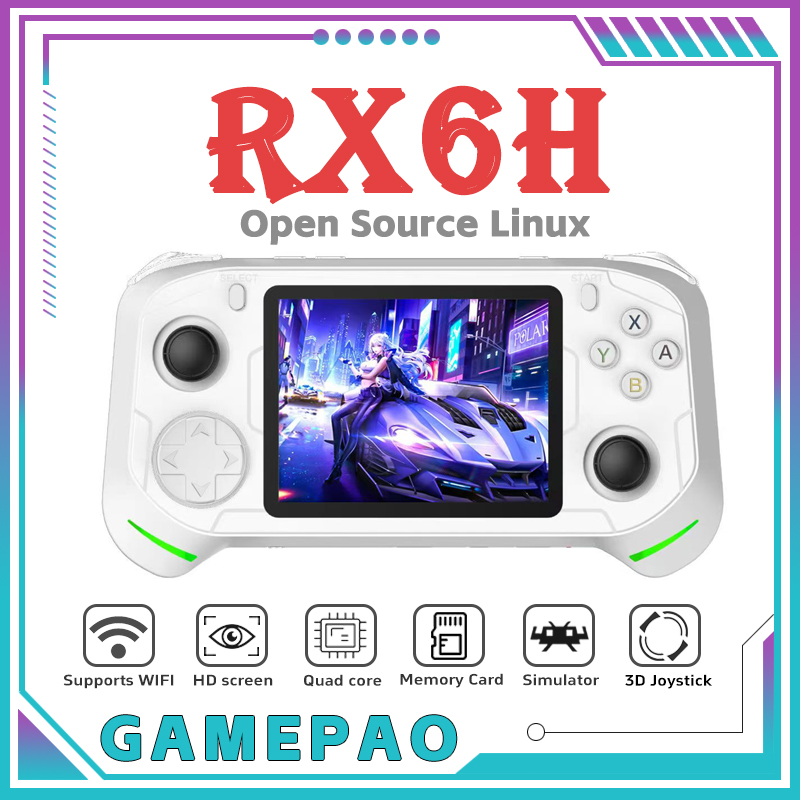 Open Source RX6H Retro Handhel - đánh giá và giá Gaming Console Gta