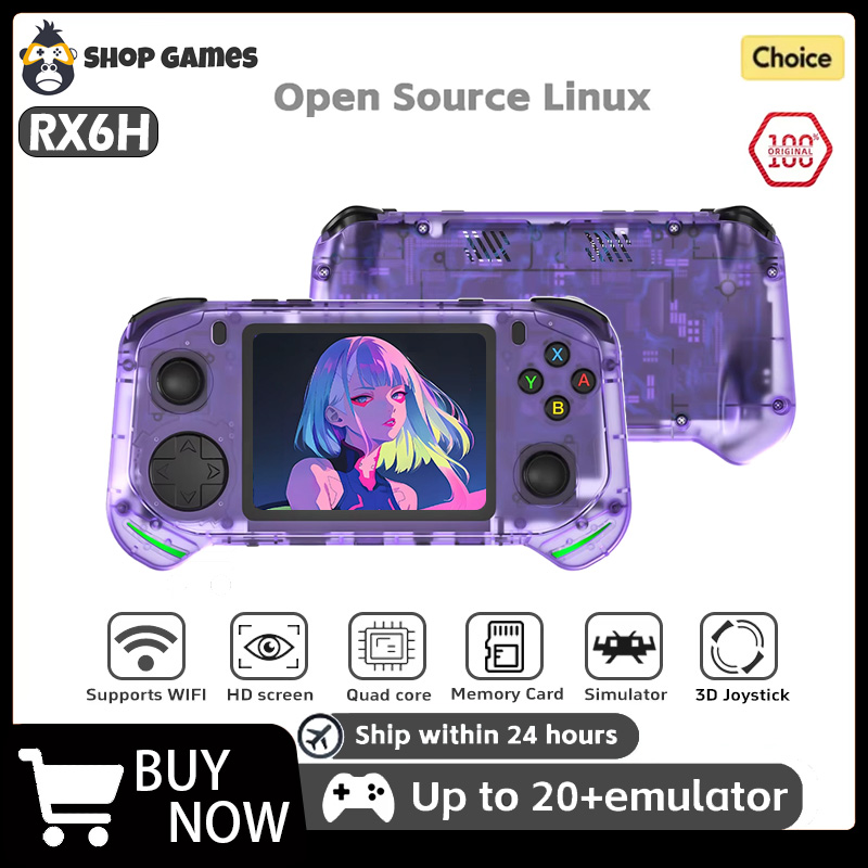 RX6H Retro Handheld Game Conso - đánh giá và giá Gaming Console Gta