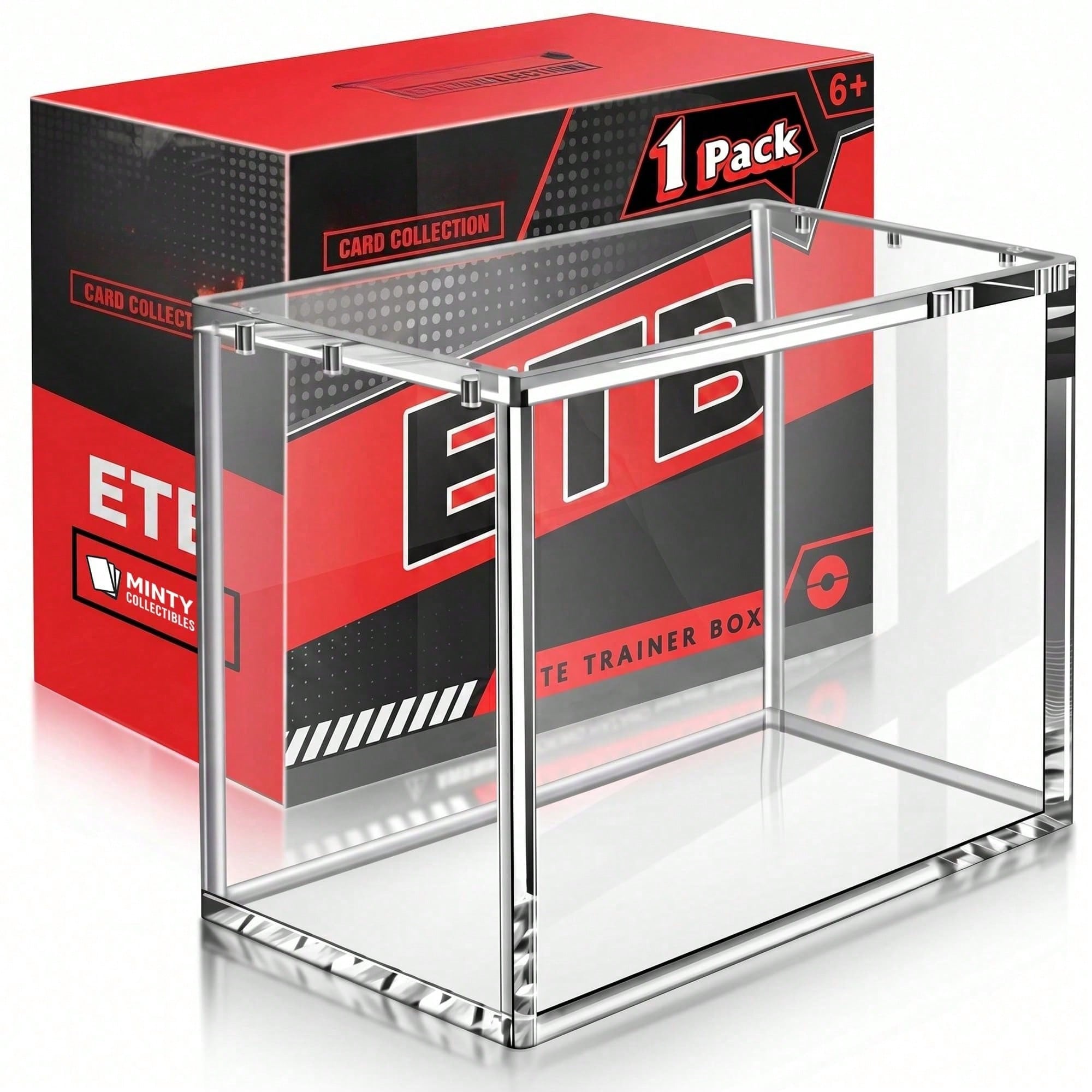 ETB Clear Magnetic Acrylic Dis - đánh giá và giá Gaming Console Case