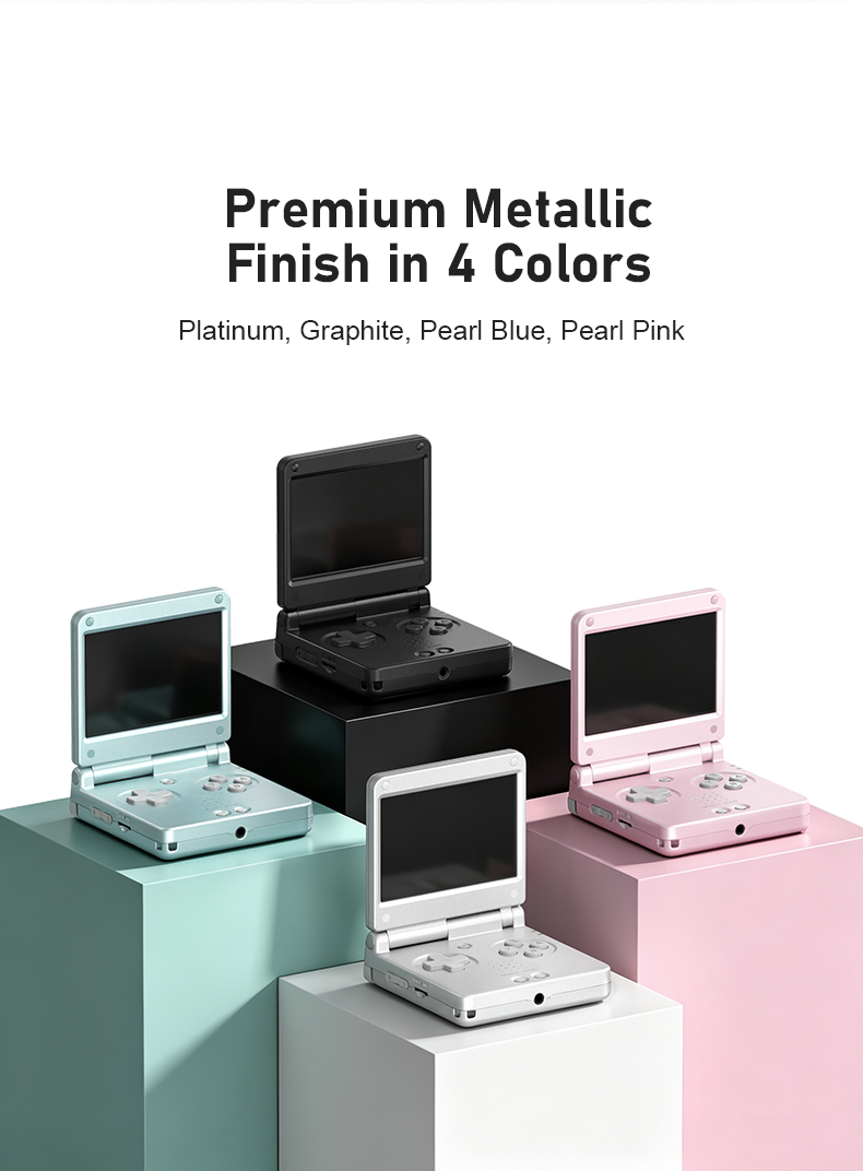 Anbernic RGSP Flip Retro Handh - đánh giá và giá Gaming Console Chinese
