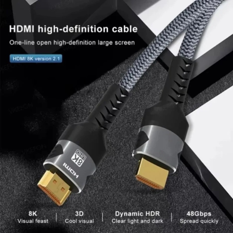 8K UHD HDMI Cable 2.1 High Spe - đánh giá và giá Gaming Console Definition