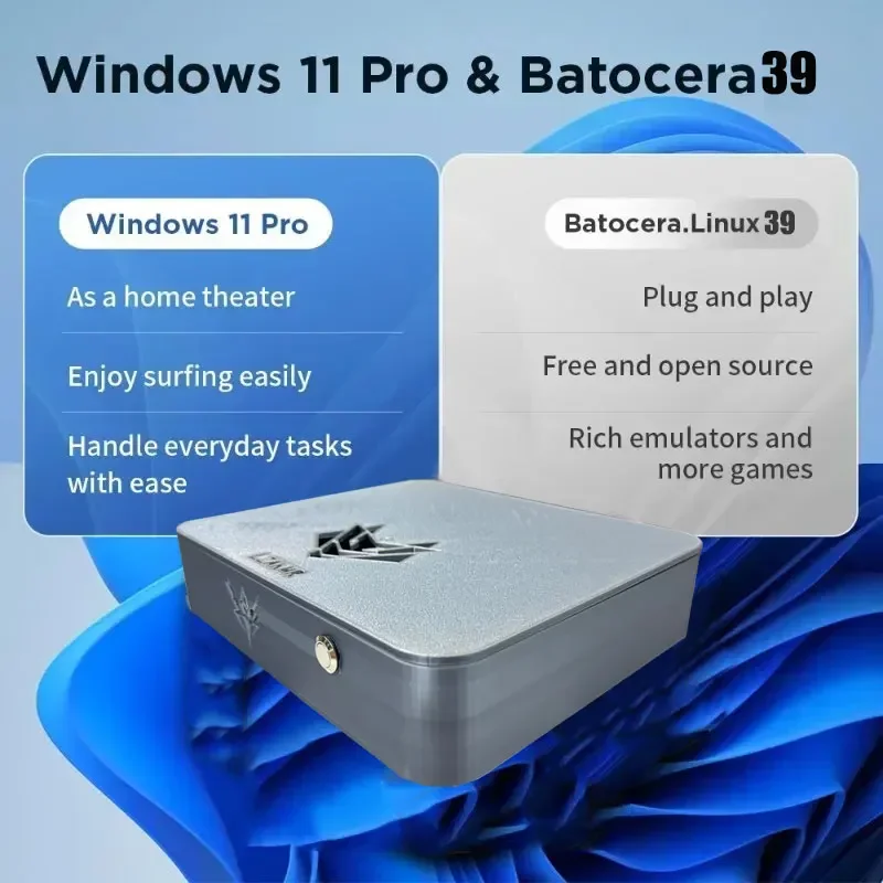 Dual System AK1 Pro Game Box 7 - đánh giá và giá Gaming Console Chinese