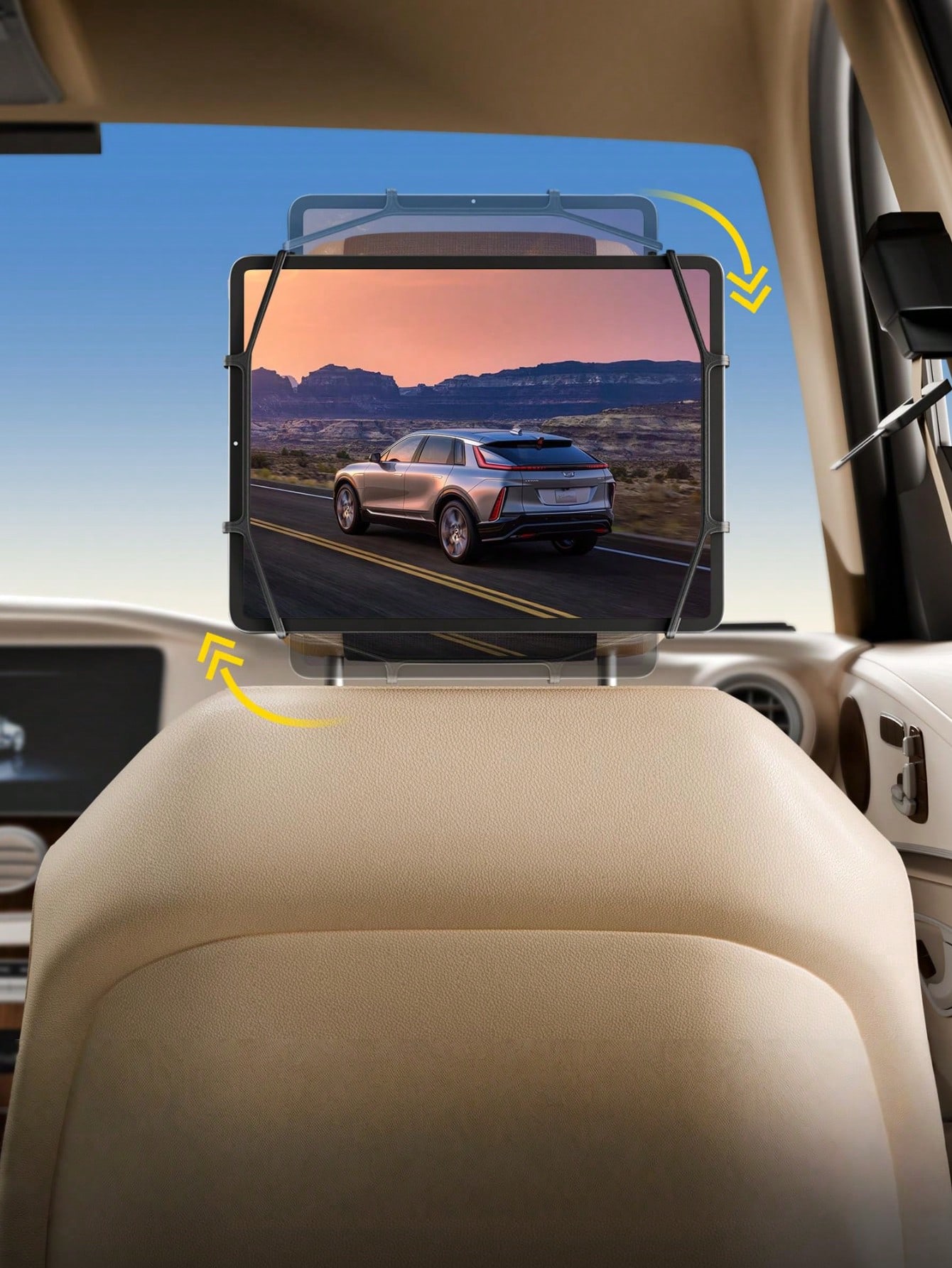 Car Headrest Tablet Holder – 3 - đánh giá và giá Gaming Console Holder