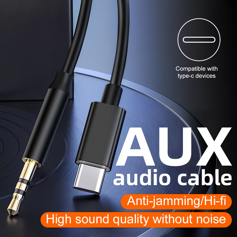 Type-C to 3.5mm AUX Audio Cabl - đánh giá và giá Gaming Console Connect With Phone