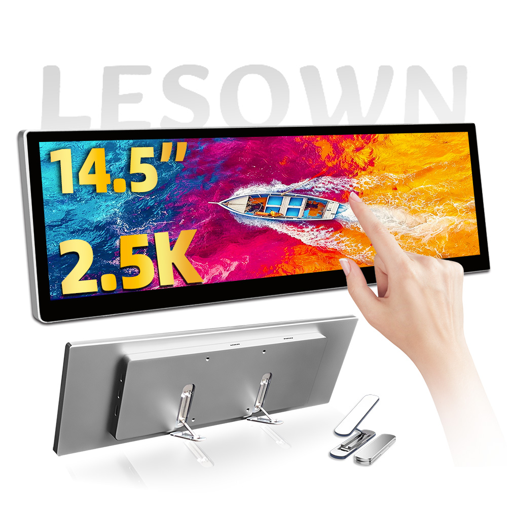 LESOWN 2.5K Bar Monitor 14.5 I - đánh giá và giá Gaming Console And Monitor