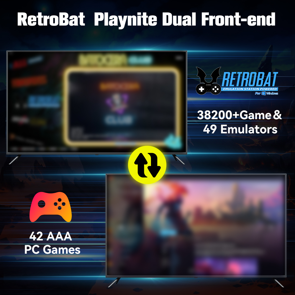Retrobat＆Playnite System HDD R - đánh giá và giá Gaming Console Chinese