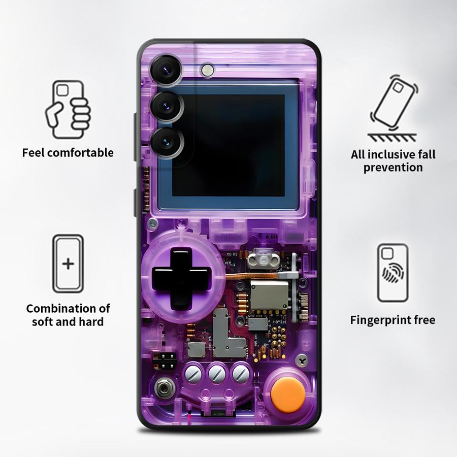 Purple Gaming Console Phone Co - đánh giá và giá Gaming Console Case