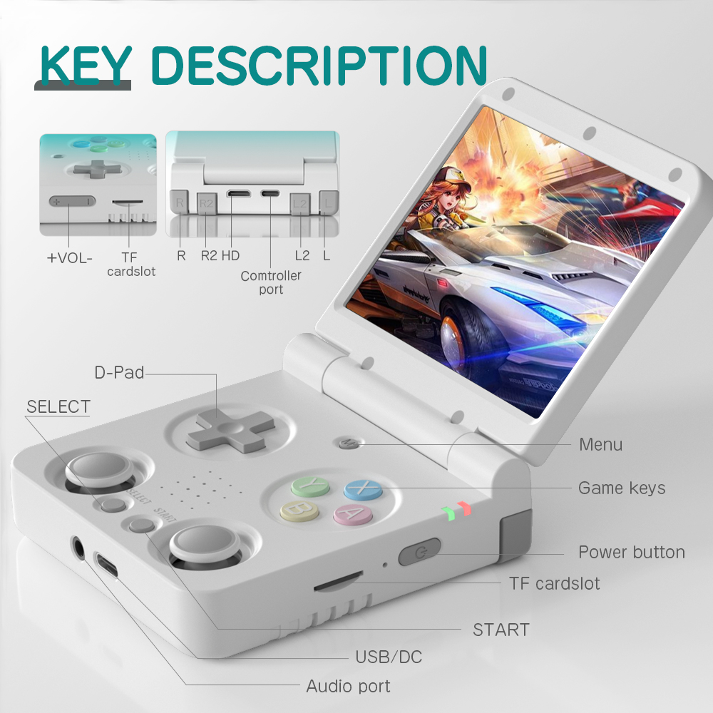MIYOO Flip V2 Handheld Game Pl - đánh giá và giá Gaming Console Zone