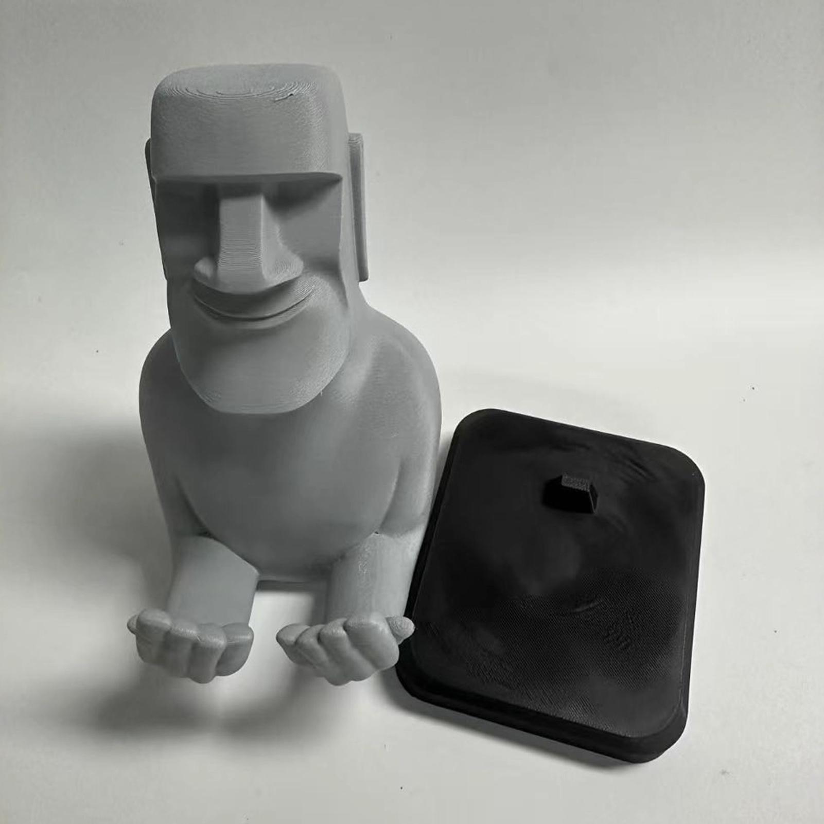 Stone Man Sculpture Controller - đánh giá và giá Gaming Console Organizer