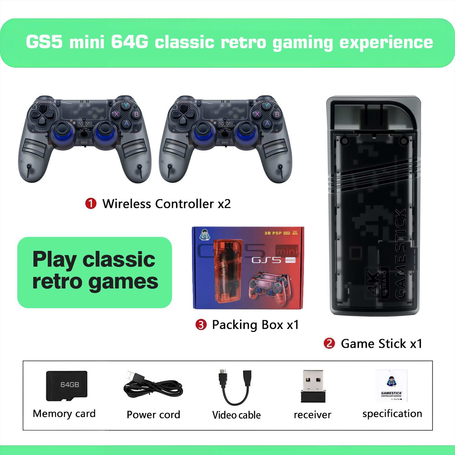 The GS5mini retro game console - đánh giá và giá Gaming Console Definition