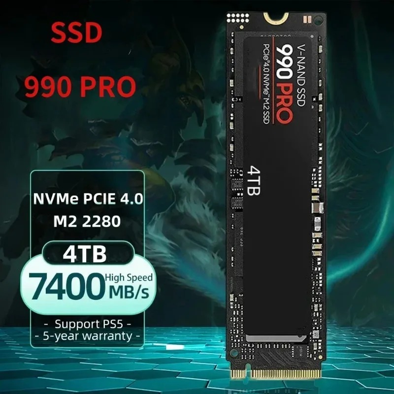 Hot Sale 990 PRO M.2 NVMe SSD  - đánh giá và giá Gaming Console Driving