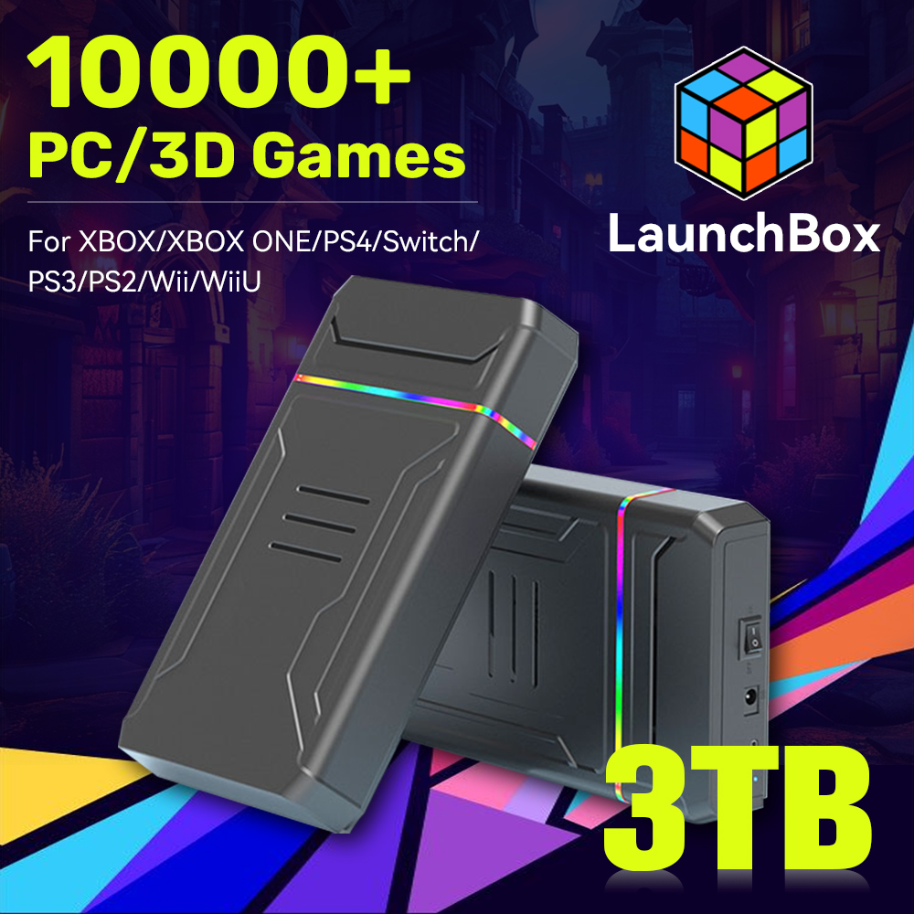 JMachen Launchbox 3TB Gaming H - đánh giá và giá Gaming Console Chinese