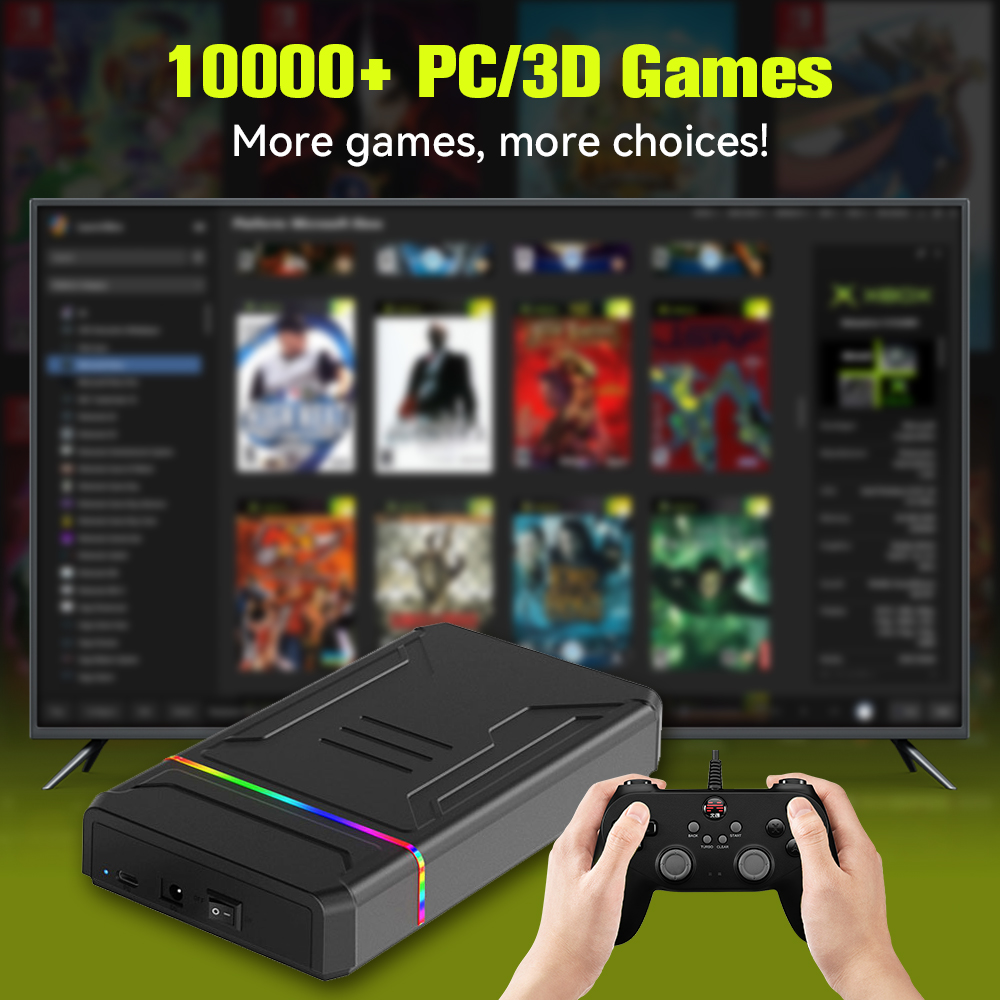 JMachen Launchbox 3TB Gaming H - đánh giá và giá Gaming Console Chinese