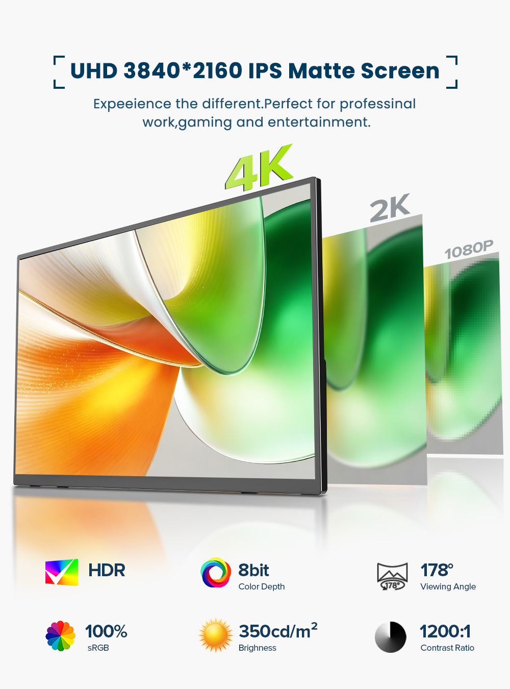 EVICIV 4K Portable Monitor 10- - đánh giá và giá Gaming Console And Monitor
