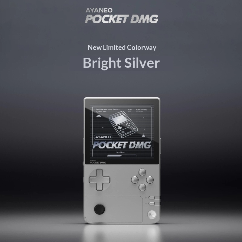 New Silver AYANEO Pocket DMG H - đánh giá và giá Gaming Console Online