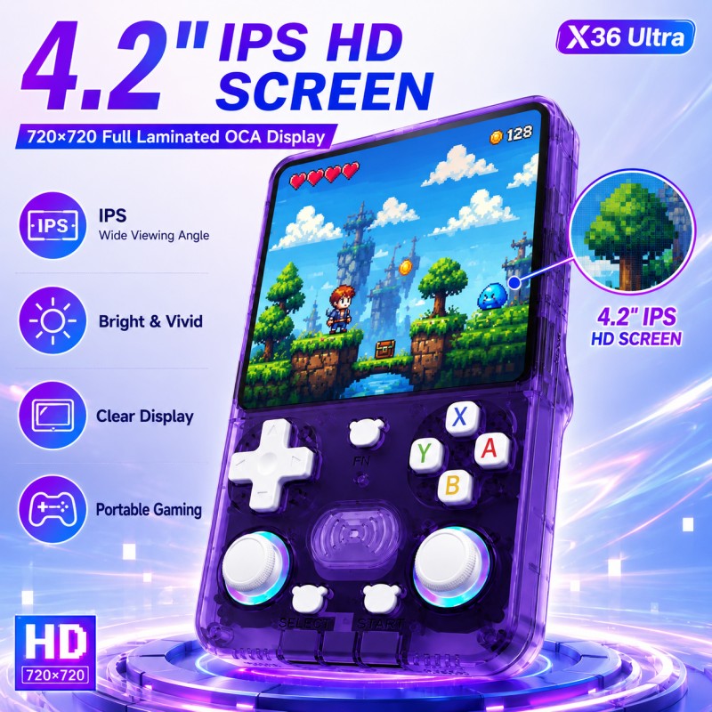 X36 Ultra Handheld Game Consol - đánh giá và giá Gaming Console Online