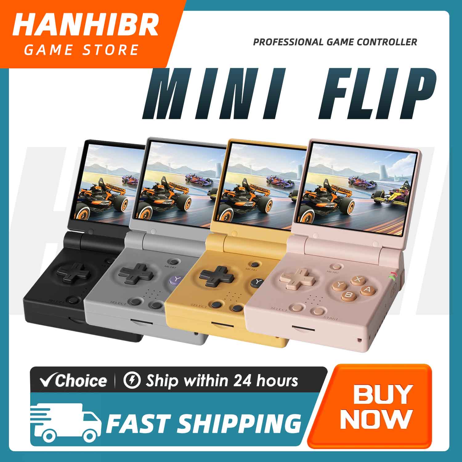 MIYOO MINI FLIP Handheld Game  - đánh giá và giá Gaming Console Zone
