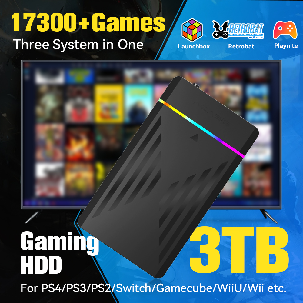 3TB Portable Gaming HDD Launch - đánh giá và giá Gaming Console Chinese